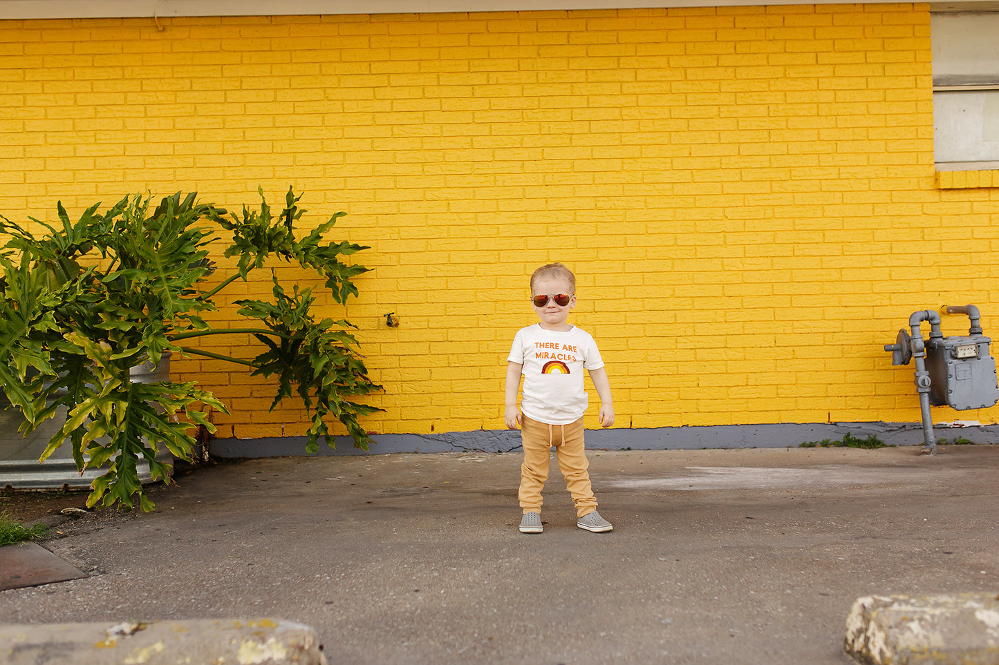 There are miracles Kid's Crewneck Tee