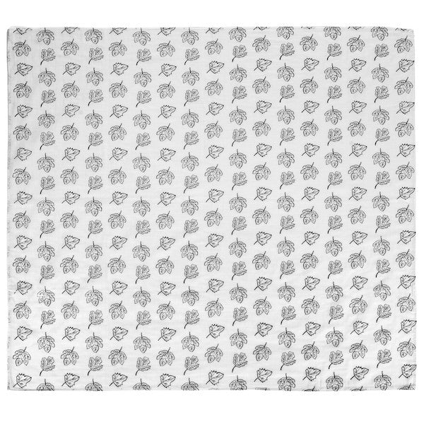 Fall Leaves Organic Swaddle | GOTS Certified Organic Cotton Muslin