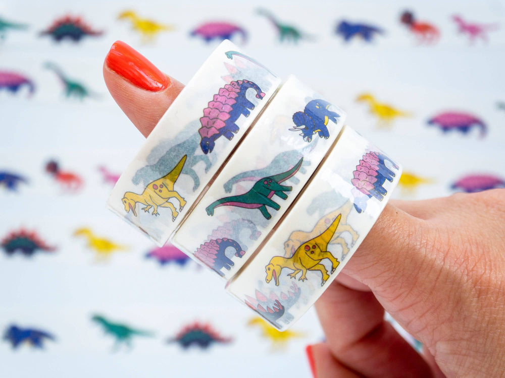 designosaur - Dinosaur washi [paper masking] tape