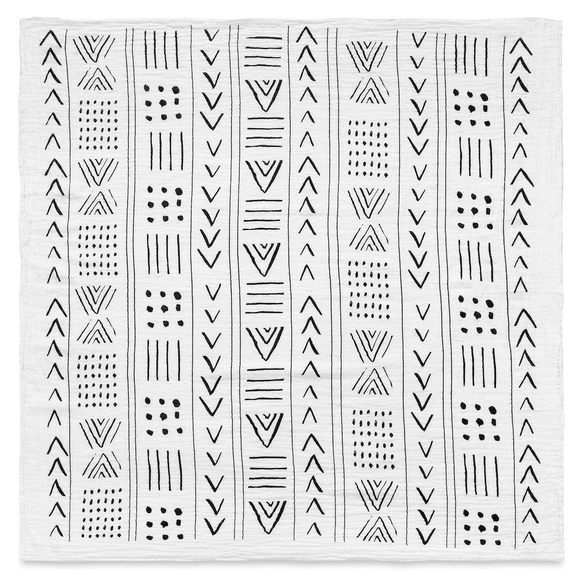 Mud Cloth Organic Swaddle | GOTS Certified Organic Cotton Muslin