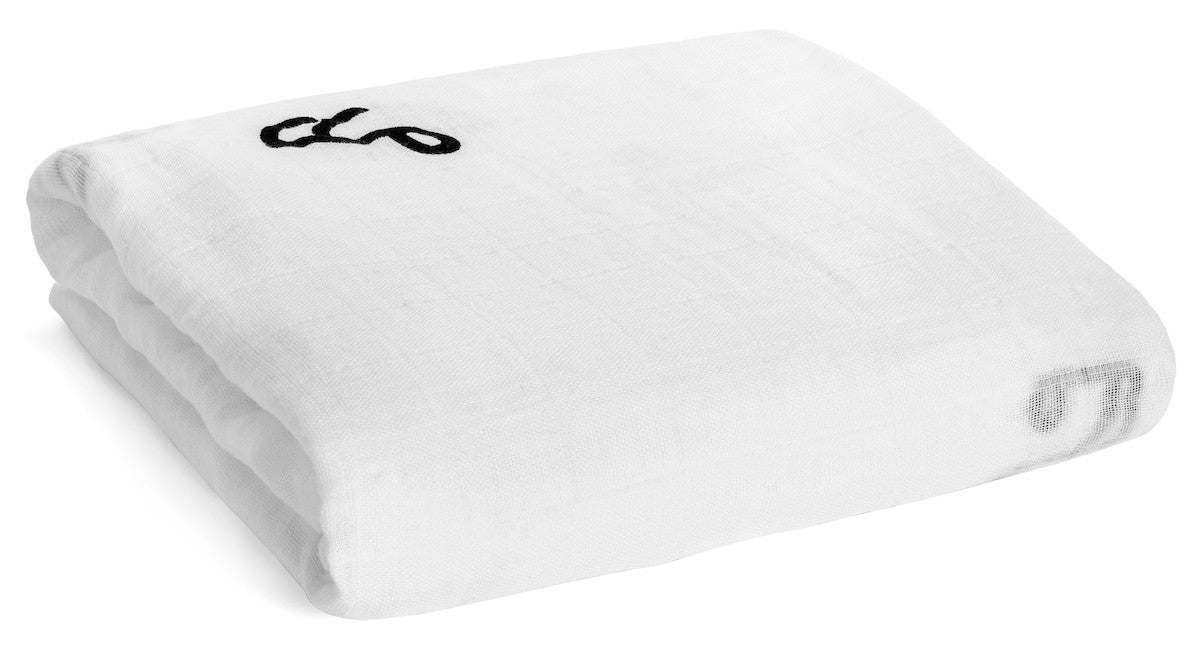 Music Notes Organic Swaddle | GOTS Certified Organic Cotton Muslin