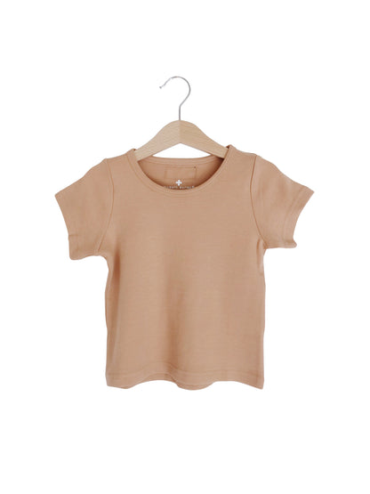 Organic Baby and Kids Tee | GOTS Certified Organic Cotton | Solid Colors | Sizes 3 Months to 5 Years