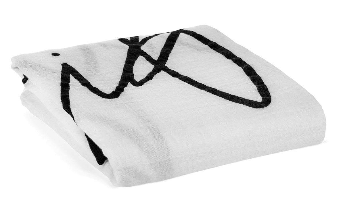 Folded Life Is Beautiful Organic Swaddle.