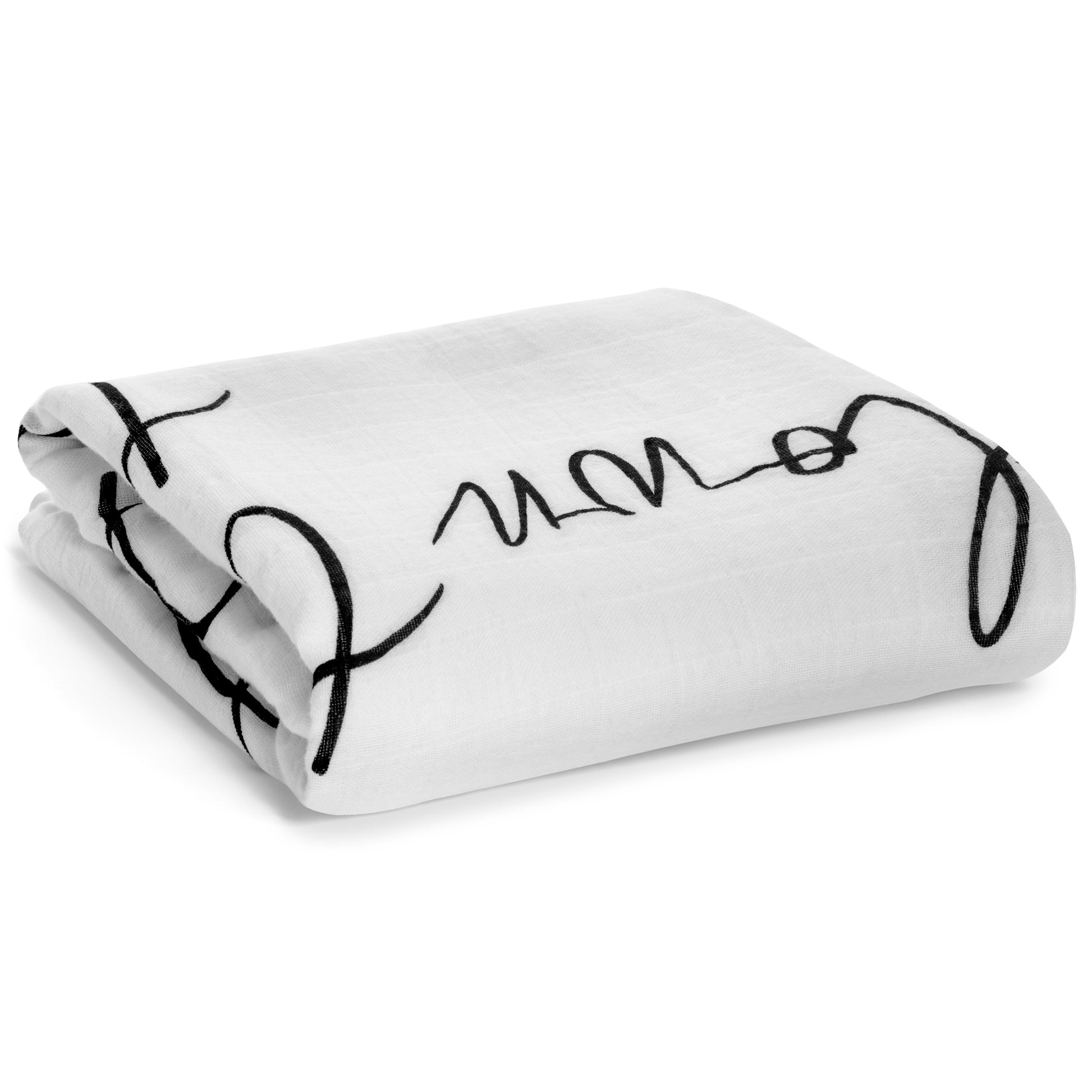 Now I Lay Me Down to Sleep Prayer Swaddle + Wall Art | GOTS Certified Organic Cotton Muslin