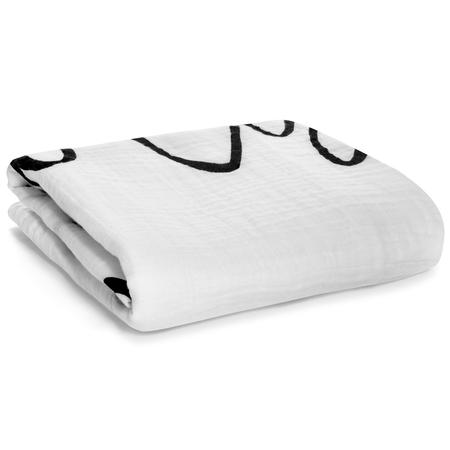 Silent Night Holy Night Scripture Swaddle | GOTS Certified Organic Cotton Muslin