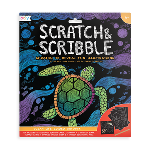 
                  
                    Load image into Gallery viewer, OOLY - Scratch and Scribble Art Kit: Ocean Life
                  
                
