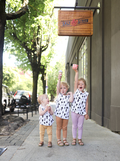 Organic Kids Tank | GOTS Certified Organic Cotton | Signature Prints