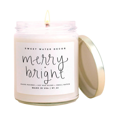 Sweet Water Decor - Merry and Bright Soy Candle