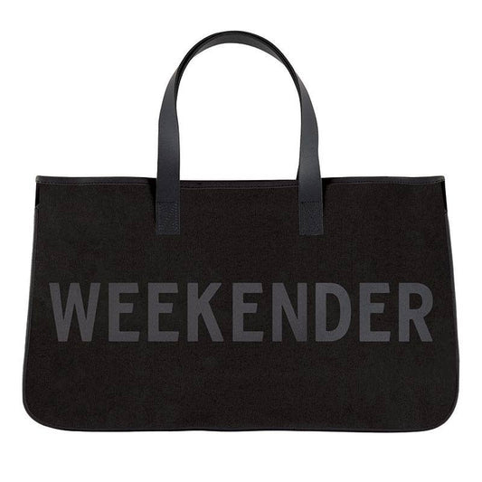 Santa Barbara Design Studio by Creative Brands - Blk Canvas Tote-Weekender