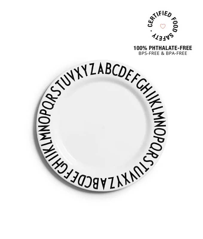 Design Letters - Melamine ABC Plate