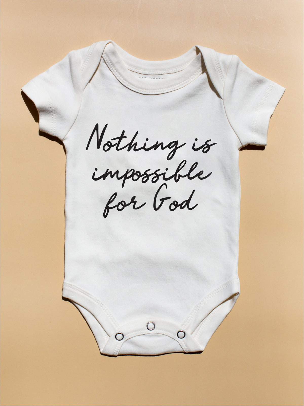 GOTS Certified Organic Cotton Bodysuit - Inspirational
