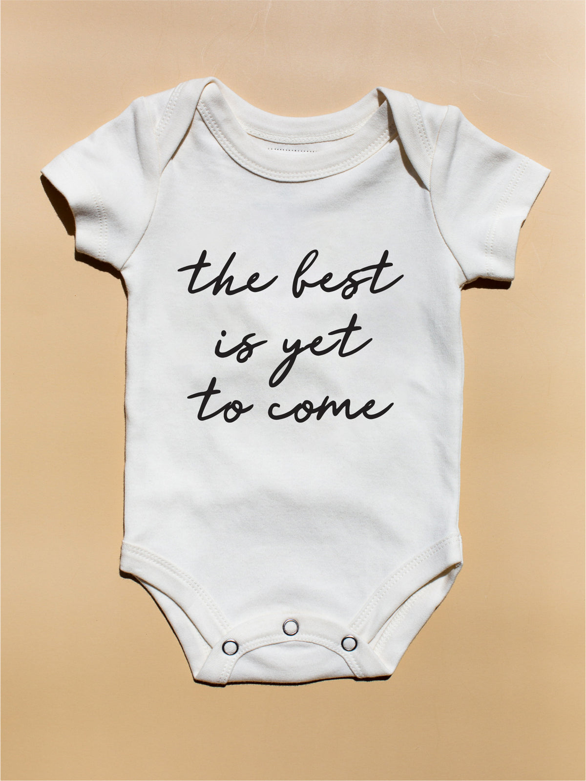 GOTS Certified Organic Cotton Bodysuit - Inspirational