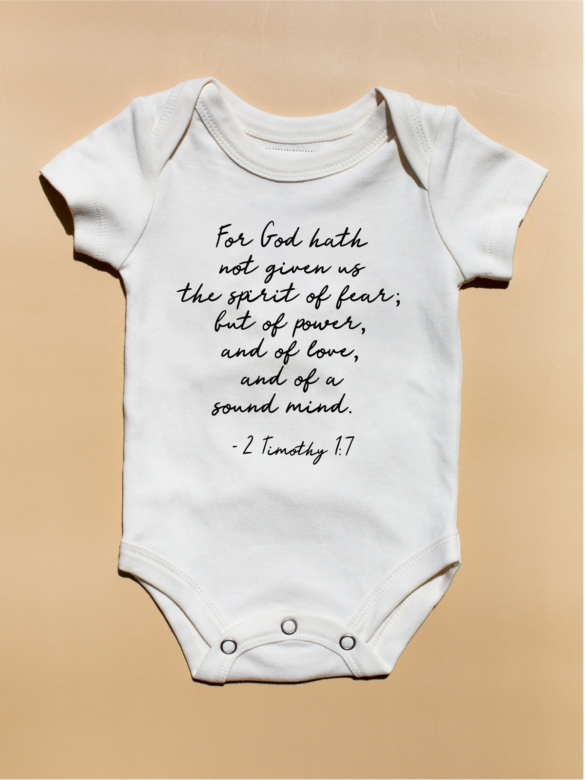 GOTS Certified Organic Cotton Bodysuit - Scripture, product image 14