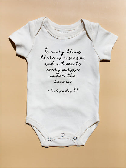 GOTS Certified Organic Cotton Bodysuit - Scripture, product image 16