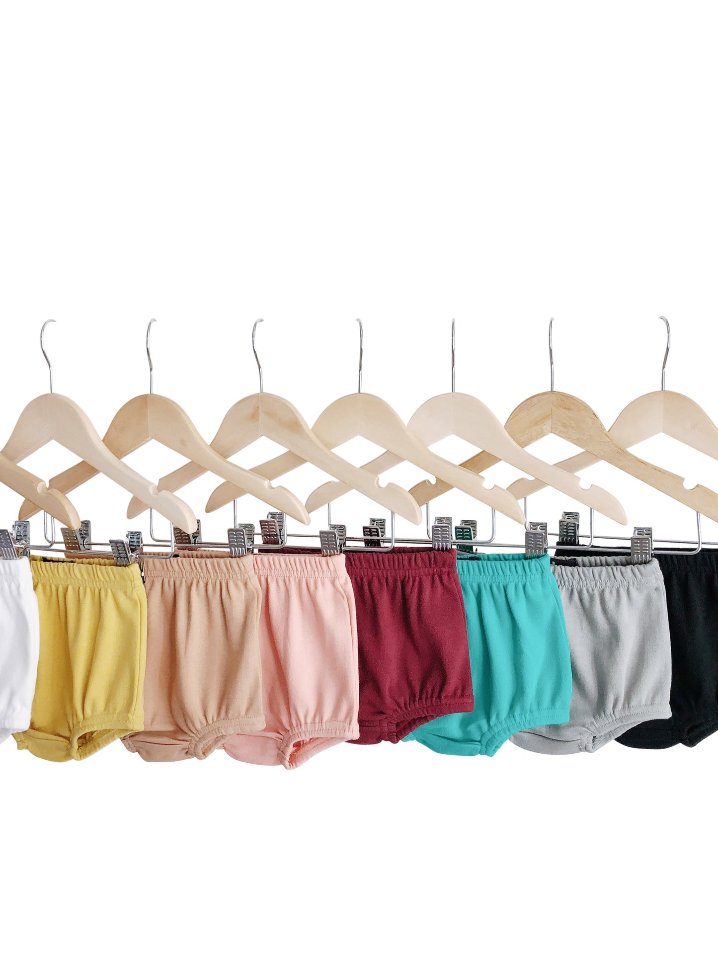 Organic baby bloomer in solid colors – alternate view 5