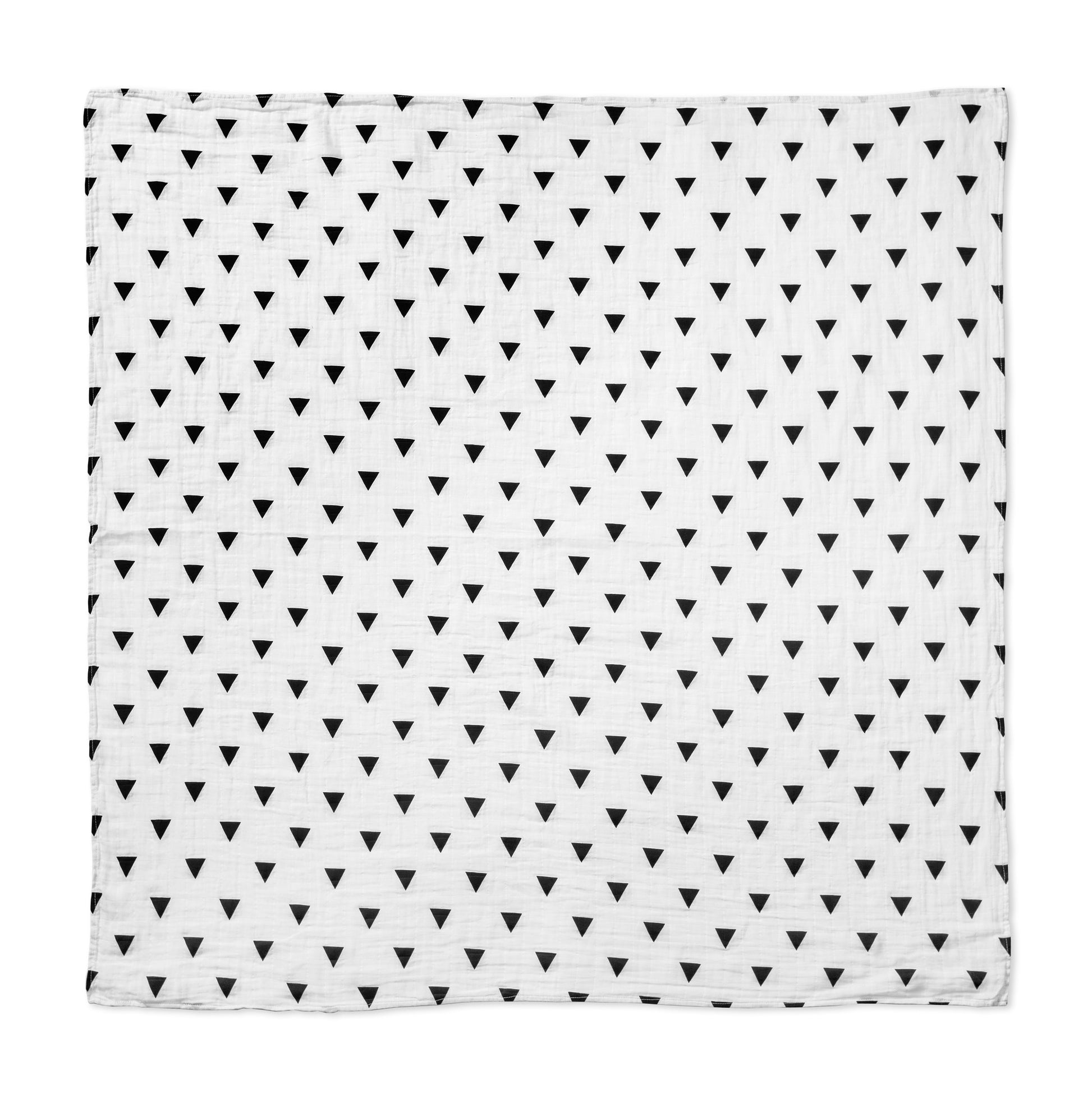 Triangles Organic Swaddle | GOTS Certified Organic Cotton Muslin