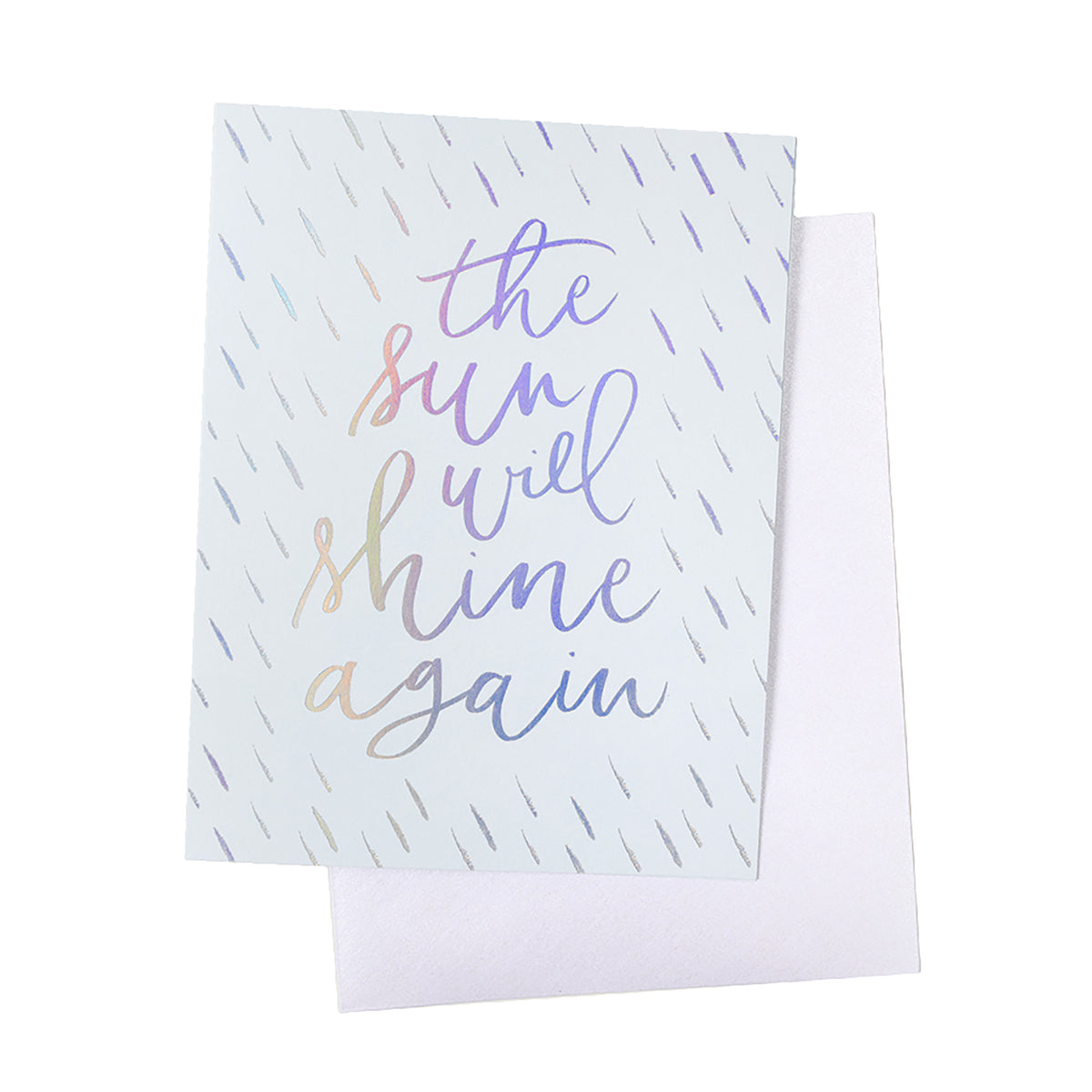 Knot & Bow -  The Sun Will Shine Again Foil Card