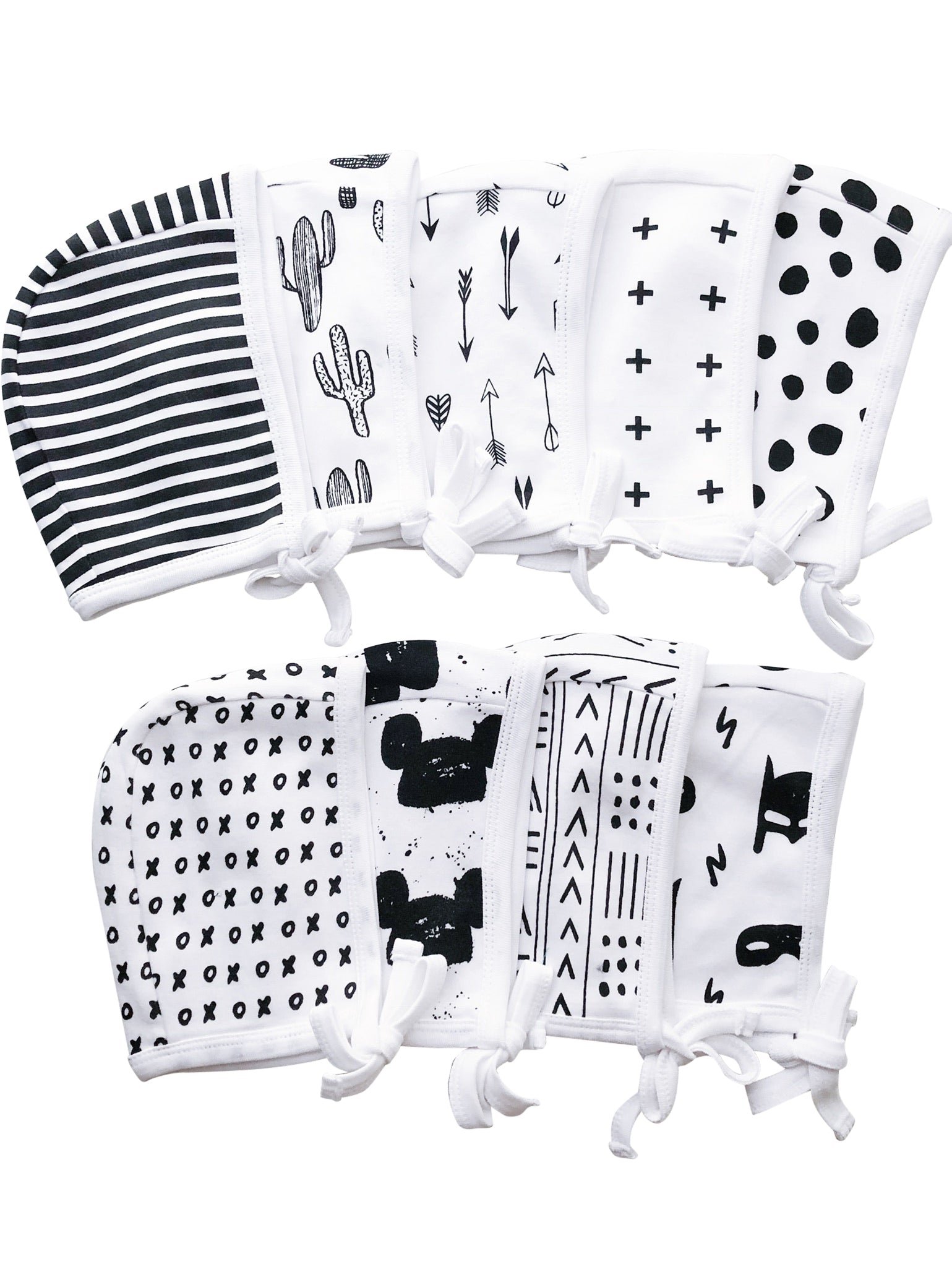 Organic Baby Bonnet | GOTS Certified Organic Cotton | Signature Prints | Sizes 0 to 24 Months