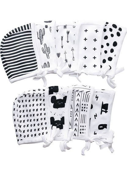 Organic Baby Bonnet | GOTS Certified Organic Cotton | Signature Prints | Sizes 0 to 24 Months