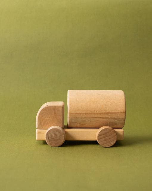 Liswood - Wooden Gazoline Truck Not Painted