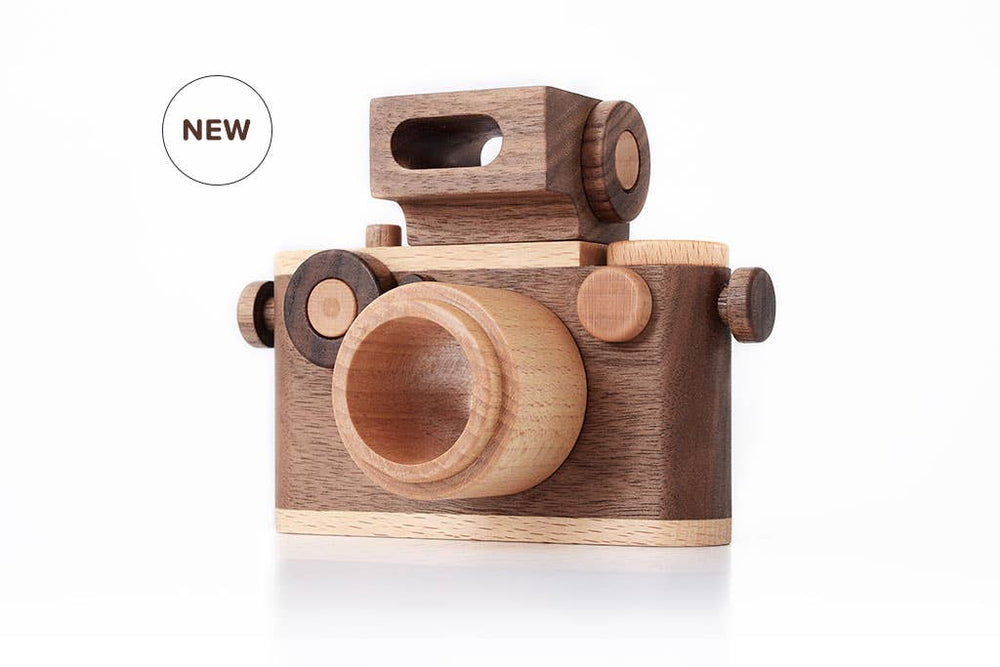 Father's Factory - 35MM Vintage Style Wooden Toy Camera