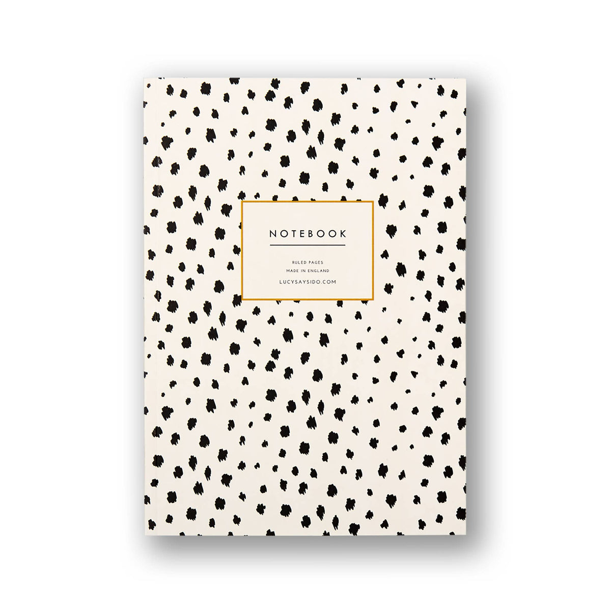 A5 Lined Notebook Dalmatian Animal Print