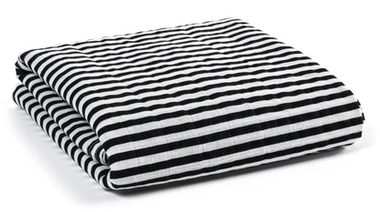 Stripes organic cotton muslin swaddle by Modern Burlap
