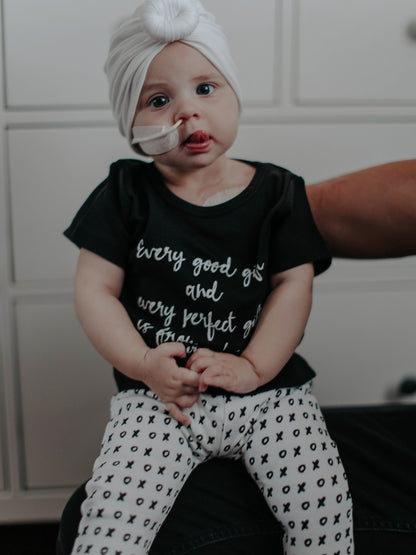 Organic Baby and Toddler Basic Pant | GOTS Certified Organic Cotton | Signature Prints