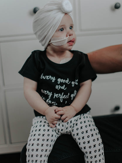 Organic Baby and Toddler Basic Pant | GOTS Certified Organic Cotton | Signature Prints