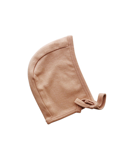 Ginger Organic Baby Bonnet — product photograph.