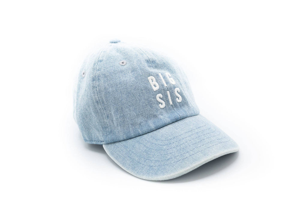 Rey to Z - Denim Big Sis Hat (1Y-4Y)