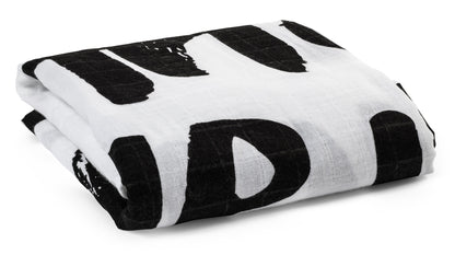 Matthew 28:20 Scripture Swaddle + Wall Art | GOTS Certified Organic Cotton Muslin