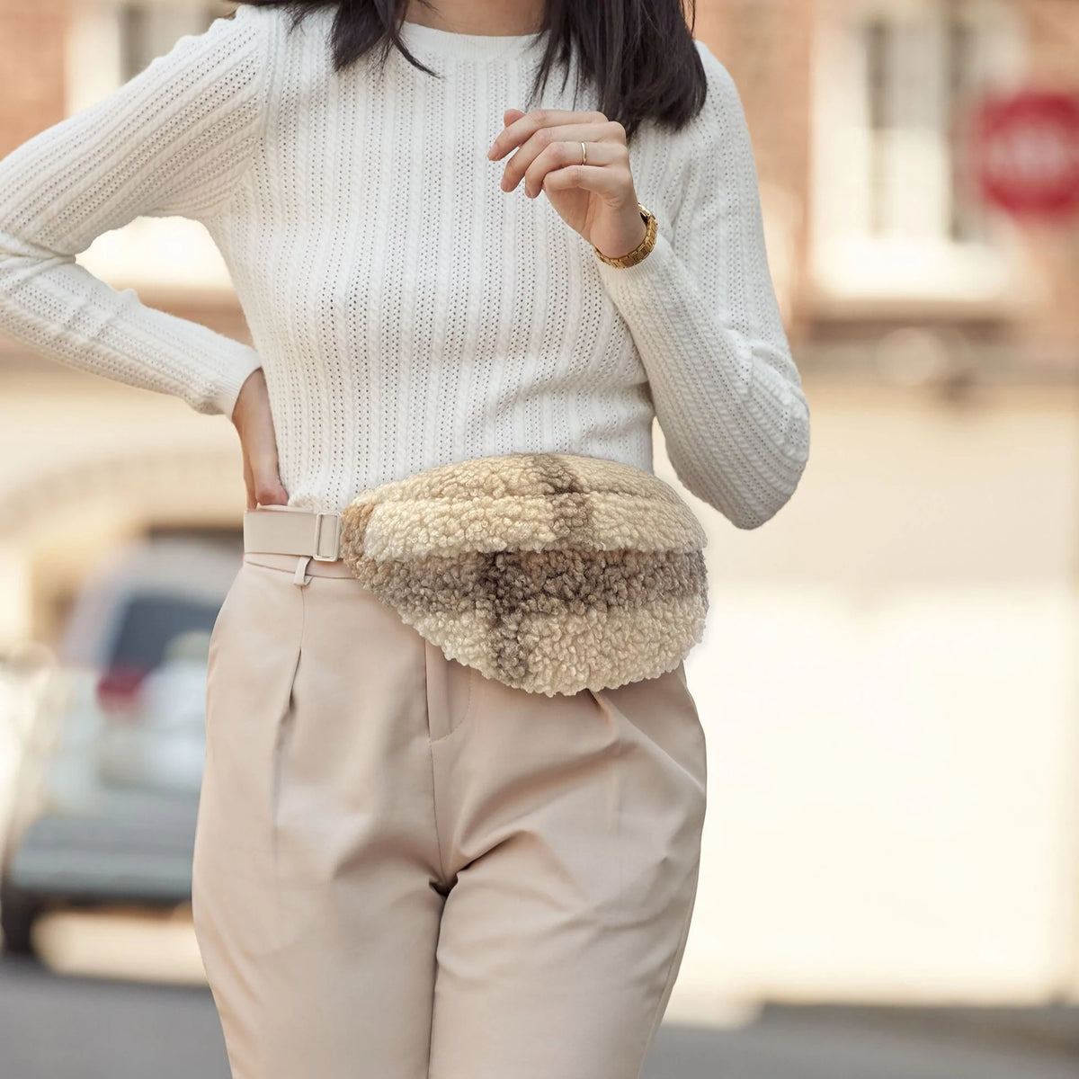 MYTAGALONGS - OVERSIZED FANNY PACK - HAZEL