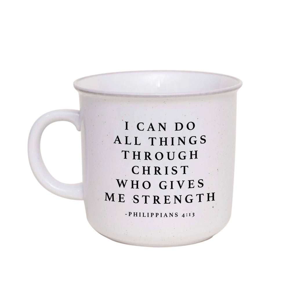Sweet Water Decor - I Can Do All Things Through Christ Campfire Coffee Mug