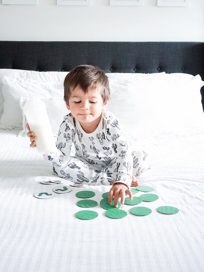 Organic Baby + Kids Pajama Set | Signature Prints