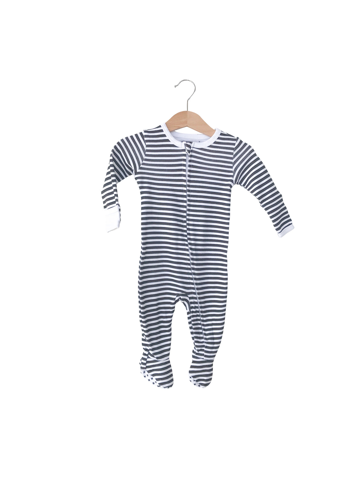Organic Zip Footie | GOTS Certified Organic Cotton | Signature Prints