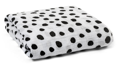 Spots Organic Swaddle | GOTS Certified Organic Cotton Muslin