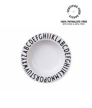 
                  
                    Load image into Gallery viewer, Design Letters - Melamine ABC Deep Plate
                  
                