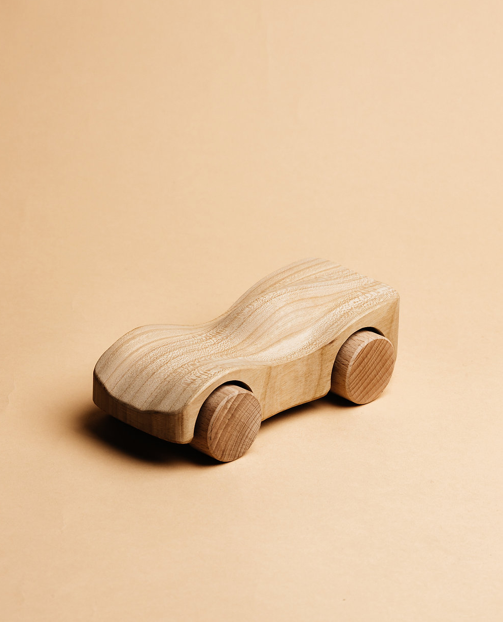 Liswood - Wooden Car Makwin Not Painted