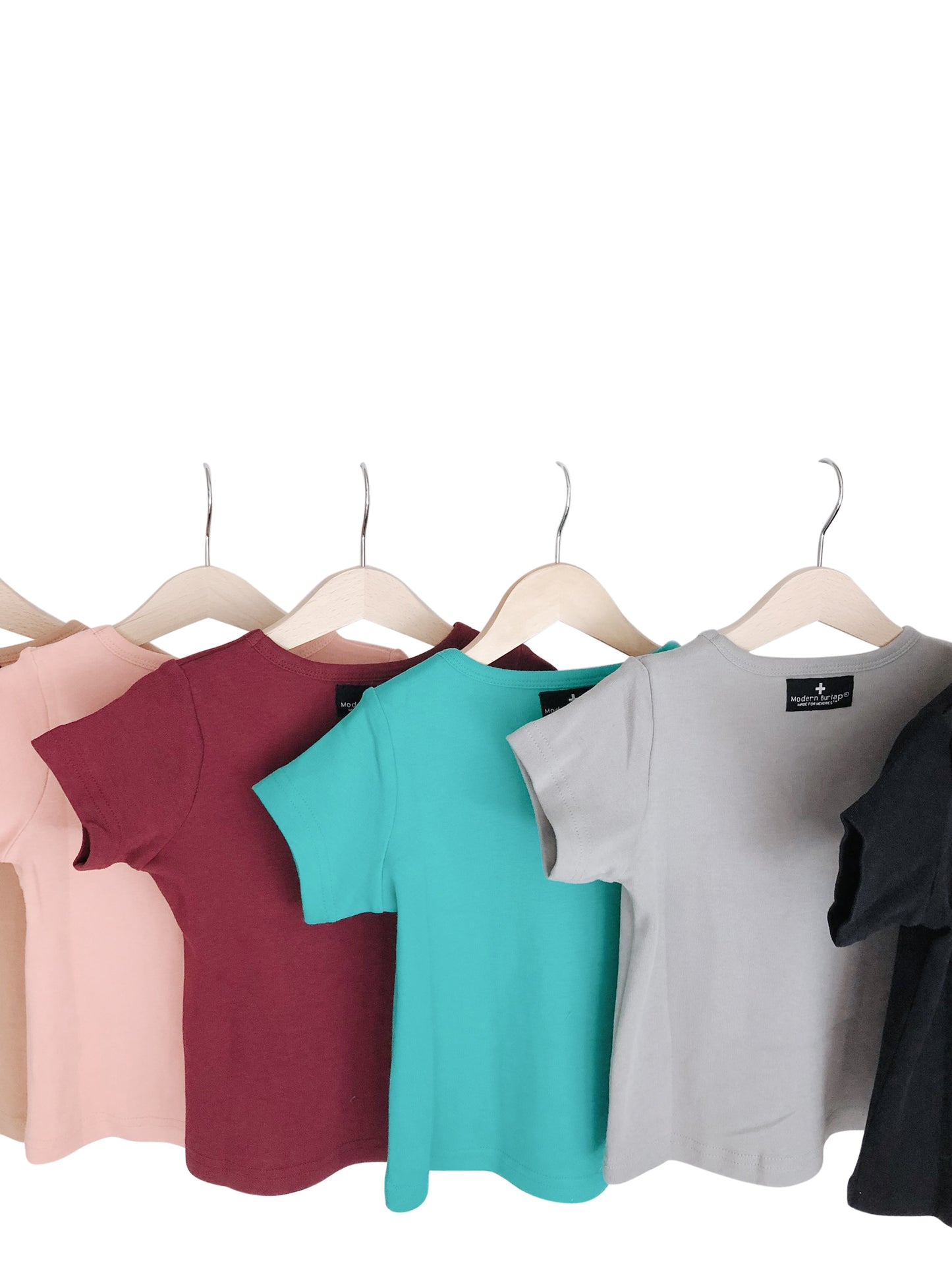 Organic Baby and Kids Tee | GOTS Certified Organic Cotton | Solid Colors | Sizes 3 Months to 5 Years