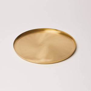
                  
                    Load image into Gallery viewer, Fleck - Heirloom Brass Serving Plate
                  
                