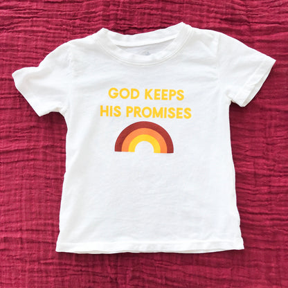 God keeps His promises Kid's Crewneck Tee
