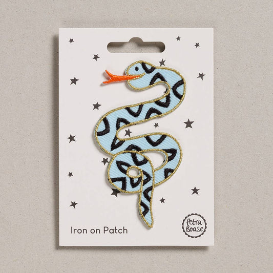 petra boase ltd - Iron on Patch - Snake