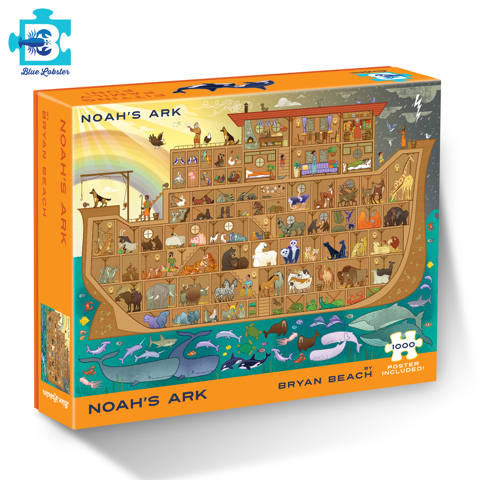 Blue Lobster Puzzles - Noah's Ark 1000 Pc Puzzle