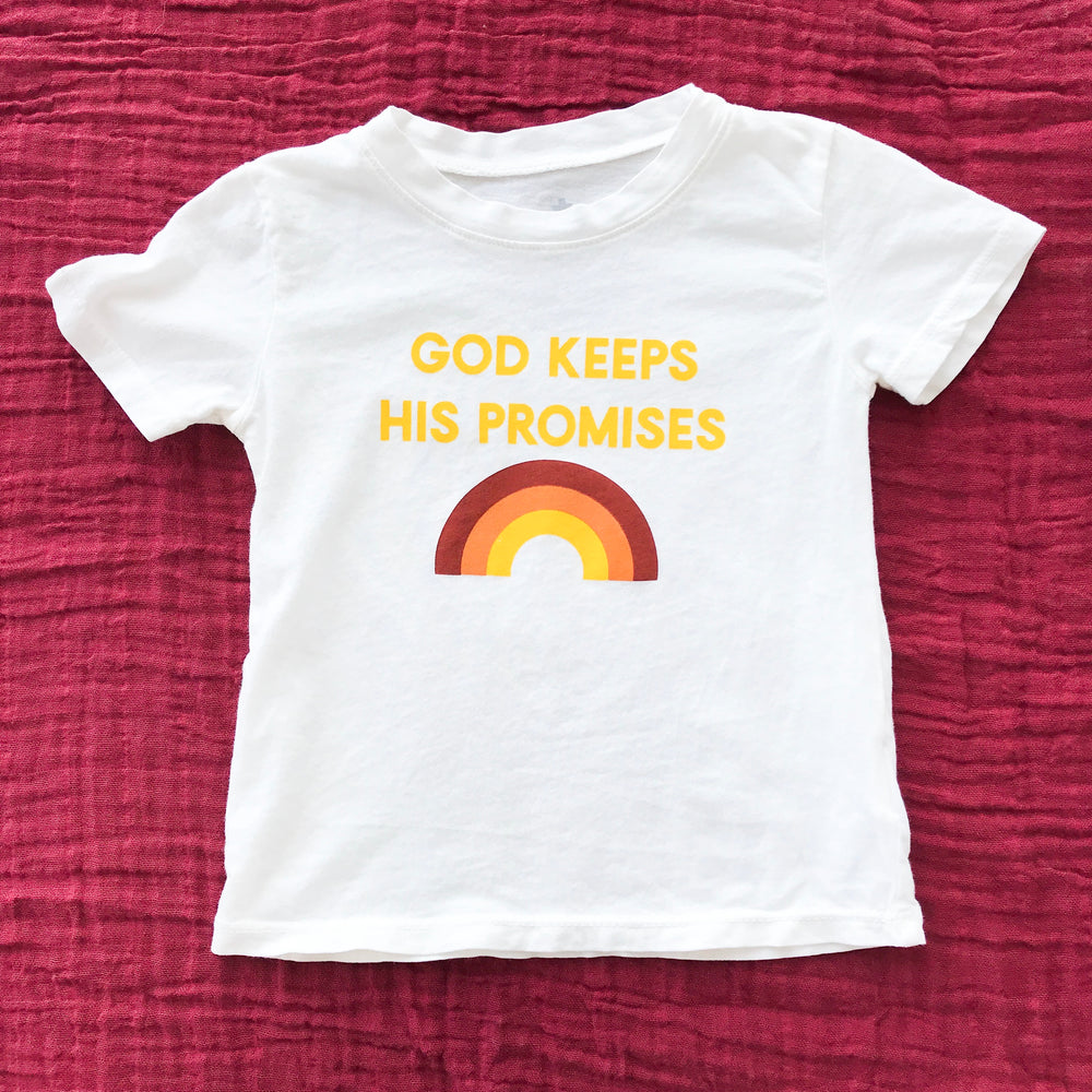 
                  
                    Load image into Gallery viewer, God keeps His promises Kid&amp;#39;s Crewneck Tee
                  
                