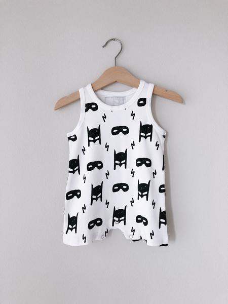 Organic Tank Romper | GOTS Certified Organic Cotton | Signature Prints