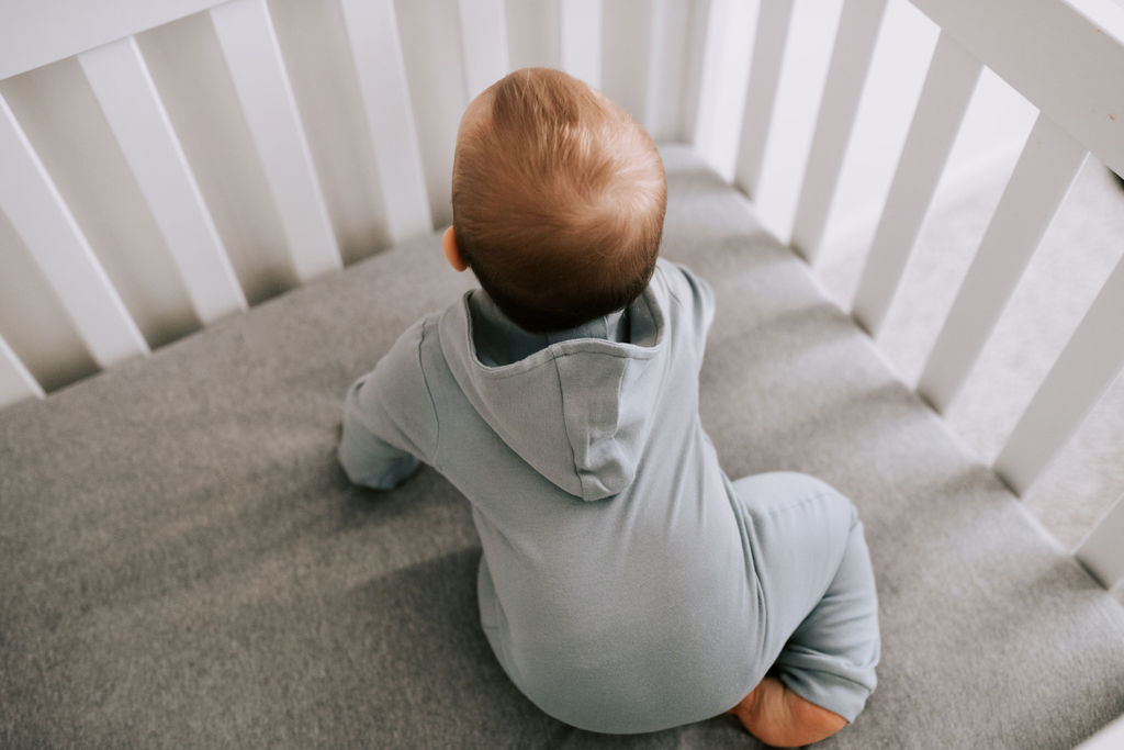 Organic Hoodie Zip Coverall | GOTS Certified Organic Cotton | Solid Colors