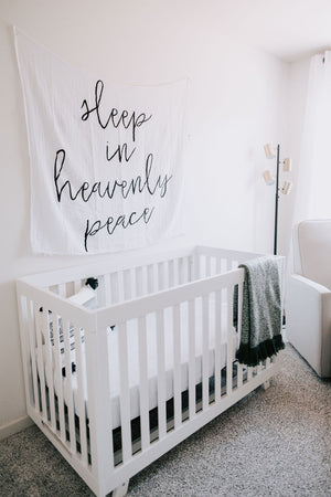
                  
                    Load image into Gallery viewer, Organic Swaddle + Wall Art -  Sleep in heavenly peace
                  
                