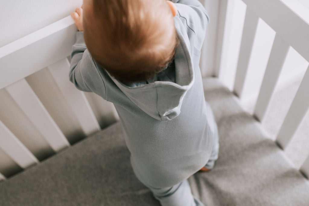 Organic Hoodie Zip Coverall | GOTS Certified Organic Cotton | Solid Colors