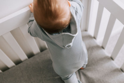 Organic Hoodie Zip Coverall | GOTS Certified Organic Cotton | Solid Colors